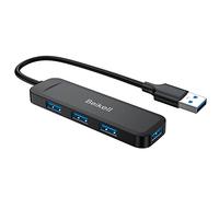 USB 3.0 Hub, Beikell USB Data Hub 4 Ports Ultra Slim High Speed for Macbook, Mac Pro/Mini, iMac, Surface Pro, XPS, USB Flash Drives, Notebook PC, Laptop, External Hard Drives, etc.