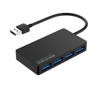 USB 3.0 Hub - USB 3.0 Adapter to 4 Data Ports | Dock Extender Type C Port for Laptop, for Phone Flash Drive Laptop Printer Keyboard Console Camera Mouse Office Travel Home