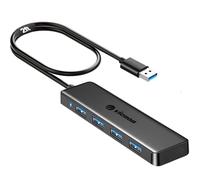 USB 3.0 Hub, VIENON 4-Port USB Hub USB Splitter USB Expander for Laptop, Xbox, Flash Drive, HDD, Console, Printer, Camera,Keyborad, Mouse-2ft