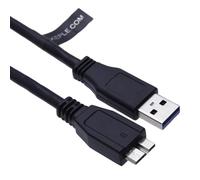 USB 3.0 Micro B Data Sync Cable Compatible with WD 500GB 2.5 inch/My Book/My Passport Ultra My Cloud Toshiba Samsung mobile phone and Galaxy Note Sonnics Inateck 2.5 Inch (0.5m / 1.6ft Black)