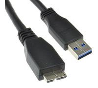 kenable USB 3.0 SuperSpeed A Male to 10 pin Micro B Male Cable BLACK 0.5m 50cm [0.5 metres]