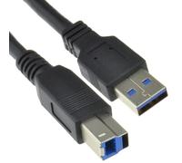 kenable USB 3.0 SuperSpeed Cable Type Plug A to Type B Plug BLACK 0.5m