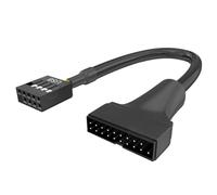 USB 3.0 to 2.0 data cable for connecting the new USB3.0 19-pin motherboard to older USB 2.0 devices
