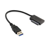 USB 3.0 to 7 + 6 13-Pin Slimline SATA Laptop CD/DVD ROM Optical Drive Adapter Cable New Released