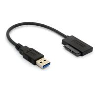USB 3.0 to 7+6 13Pin Slimline SATA Cable Adapter for Laptop CD DVD Rom Optical Drive