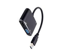 USB 3.0 to Adapter, Aluminum Alloy HD Connector, Plug-and-Play USB to Converter with 1920x1080 Resolution Support for Computer Laptop TV Monitor Home Entertainment Use