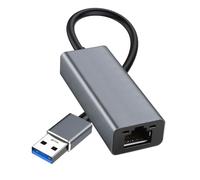 USB 3.0 to Ethernet Adapter, Portable 1-Gigabit Network Hub, 10/100/1000 Mbps, USB 3.0 to RJ45 Internet Adapter Compatible with Laptop, MacBook, Surface, PC with Windows, XP, Mac/Linux