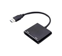 USB 3.0 to HDM I Adapter, USB 3.0 to HD Adapter, TV Monitor Accessory, Vivid Image Rendering, Instant Plug-And-Play, 5x6x1cm for Home Desktop Laptop Computer