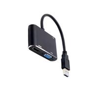 USB 3.0 to HDM I Adapter, USB 3.0 to HD Adapter, TV Monitor Accessory, Vivid Image Rendering, Instant Plug-And-Play, 5x6x1cm for Home Desktop Laptop Computer