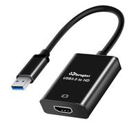 USB 3.0 to hdmi Adapter for Laptop,USB hub hdmi Converter, HD Port Expander (USB 3.0-Black)
