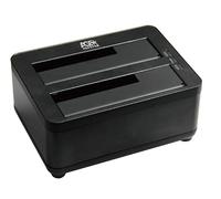 USB 3.0 to SATA I/II/III Dual Bay External Hard Drive Docking Station for 2.5 or 3.5in HDD, SSD with Hard Drive Duplicator/Cloner Function [20+TB Support]