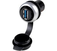 USB 3.0 Type A Titanium Bulkhead Interface - 147539
