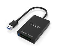 USB 3.0 XQD/SD Dual Slot Card Reader - 5Gbps - Plug and Play - Aluminum Enclosure - Windows/macOS Compatible (Sony G/M, Lexar 2933x/1400x)