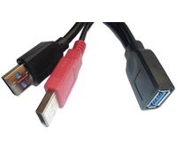 USB 3.0 Y Cable Adapter 30cm Power Data Connection Cable DeLock 83176 HDD 2x ST