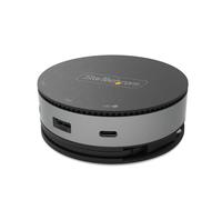StarTech.com USB C Multiport Adapter - USB 3.1 Gen 2 10Gbps Type-C Mini Dock with 4K 60Hz HDMI/DisplayPort or 1080p VGA - 75W PD Passthrough, 3-Port USB Hub, GbE - Mobile Docking Station