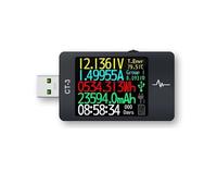 USB 3.1 Power Meter Digital Multimeter Current Tester Voltage Detector Lua Interpreter Integrated DC 26V 6A(CT-3AL(sm-ld-00))