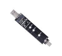 USB 3.1 to 2242 2280 M.2 Solid State Disk Adapter Enclosure NVME NGFF Adapter Case External Reader Hard Drive Extension Converter