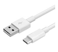 USB 3.1 Type C cable suitable for Apple iPhone 15 15 Pro 15 Plus 15 Pro Max | PC Computer Type C data cable charging cable | USB-C White