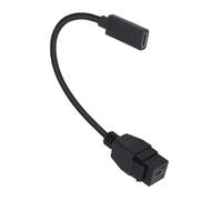 USB 3.1 Type C Female to Female Keystone Insert Extension Cable for Panel