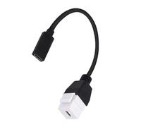 USB 3.1 Type C Female to Female Keystone Insert Extension Cable for Panel