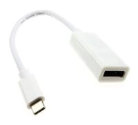 USB 3.1 Type C Male Plug to DisplayPort Socket Cable Adapter 15cm