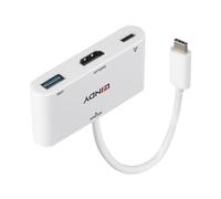 Lindy USB 3.1 Type C to HDMI Converter with USB Type A Port and Power Delivery
