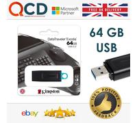 USB 3.2 Flash Pen Drive Kingston Memory Stick Data Traveler 32GB 64GB 128GB ⭐