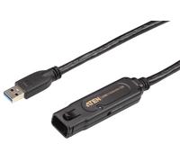 USB 3.2 Gen 1 USB-A Male to Female Extension Lead, 10m Black - UE3310