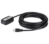USB 3.2 Gen 1 USB-A Male to Female Extension Lead, 5m Black - UE350A