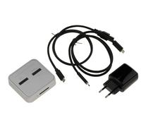 USB 3.2 Gen2 10G A C Dock For M.2 NVMe And SATA SSD With SD Express Reader
