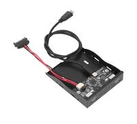 USB 3.2 Gen2 Front Panel Hub, Type C 10Gbps 3.5 Inch Bay, Plug and Play, 10 11 2003, Support, With VL82 Chip, Iron Casing