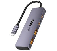 USB 3.2 Type C Hubs 10Gbps PD100W 140W Fast Charging 4K 60Hz HDTV Adapters For Computer Tablets External Drive Portable USB C Hubs For Travel