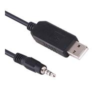 USB 3.5mm AJ Audio Jack TRRS UART TTL 3v3 4P Stereo Jack for Yaesu FT VX FTH CT-42 (USB-3.5mm AJ)