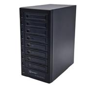 USB 4.0 (40Gbps) Type-C 8 Bay 2.5 Inch and 3.5 Inch SATA Hard Drive External Hard Drive Enclosure