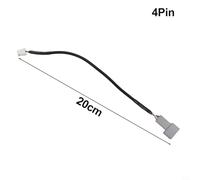 USB 4-Pin Female to Male Adapter Cable for 307 & For C4 Multimedia Head Unit - ABS Housing, 20 cm, USB 2.0 Interface, Direct Plu(4PIN)