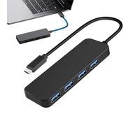USB 4 Port Hub 1 To 4 High Speed Portable Travel Several Use