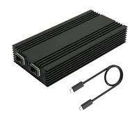 USB 4 to Dual 10Gb SFP+ Ethernet Network Adapter with Intel Chipset 82599ES Thunderbolt 5/4/3 Compatible for High Speed Network Connections