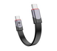 USB 40Gbps Fast Charging Cable 240W UsbC To TypeC Efficient Data Line 8K Video Flexible FPC Cord 15CM