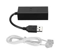 USB 56K External Dial Up Fax Data Modem 56Kbps Plug And Play Computer Laptop Accessory V.90 K56flex ABS Auto Send Receive for 11 10 8 7 Vista 98 2000 for LINUX