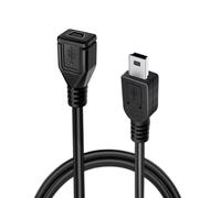 USB 5pin Extension Cable USB 5pin Male to Female Power Charging Data Transfer Extension Cable Dashing Camera Accessories Male Adapter