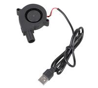 USB 5V High Speed Blower Fan 4300RPM for Printer Computer Coolers Compactly Cooling with 95cm Cable USB Blower