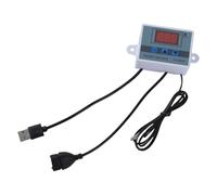 USB 5V Temperature Control Cable Digital Temp Thermostat For Cooling Fan And Blowers With Adjustable Ranges -50~110℃