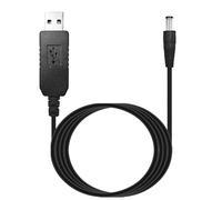 USB 5V to DC 9V Guitar Pedal USB Power Cable Charging Cord Power Supply Compatible for Most 9V Guitar Effects Pedals, Tip Negative Design