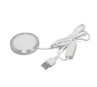 USB 5V3W LED Lamp with Round Base Energy Efficient Light for Contemporary Space Gift Round Base