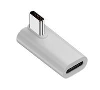 usb 90 Degree Adapter to PD 140W Right Angle Connector Rapid Charger Adapter, 8K 60Hz Male to Female Adapter, USB Type C Extender Adapter for Smart Tablet Phone