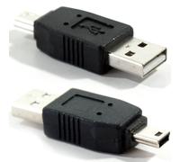 USB A 2.0 Male To 5 Pin Mini B Male Adapter Digital Camera PS3 Controller