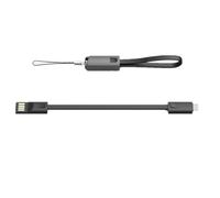 USB A to C Charger Cable, Portable Keychain 0.75ft Short Type-C Charging & Data SYNC Nylon Braid Cord for power bank, Compatible with iPhone 15/15 Pro Max Galaxy S20 S10 S9 S8 and other usb c devices.