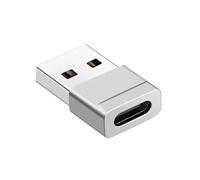 USB A To Type C Adapter Connector For Enhances Data Transfer & Power Supply Rapid Data Exchange Quick File Transfers Car Compatible Adapter