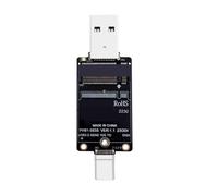 USB a USB C States Disk Enclosure Adapter Enclosure Interposer Board JMS583 Chip 10Gbps 2230 States Disk Hard Case