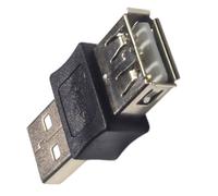 USB Adapter | AF/AM USB 2.0 Converter Connector,Male to Female Laptops Straight Adapter | for Car Travel Home Desktop PC Phone Tablet